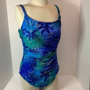 Body I.D. Pattern one piece swimsuit size 16